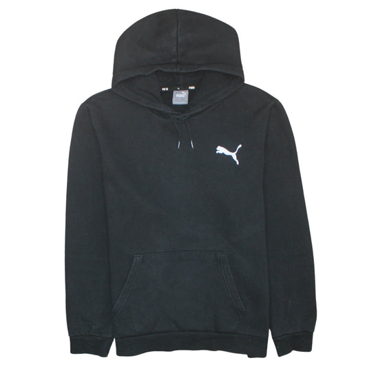 Mens UK Size L Puma Black Pullover Hoodie