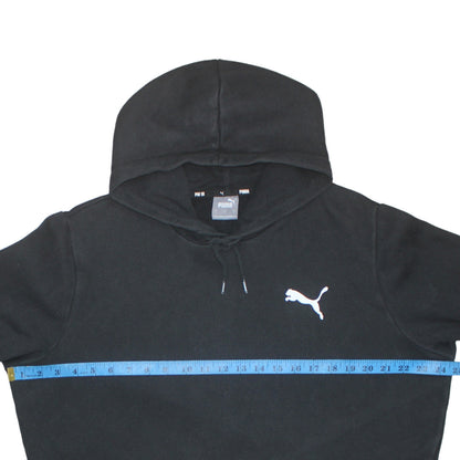 Mens UK Size L Puma Black Pullover Hoodie