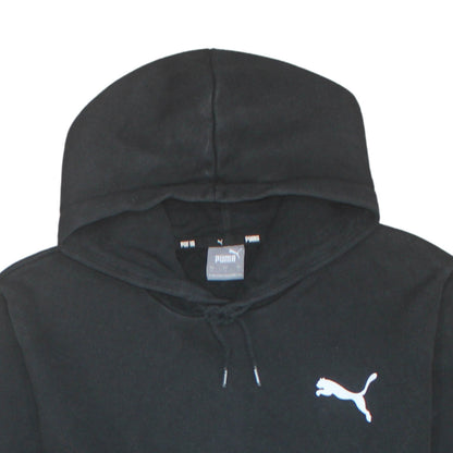 Mens UK Size L Puma Black Pullover Hoodie