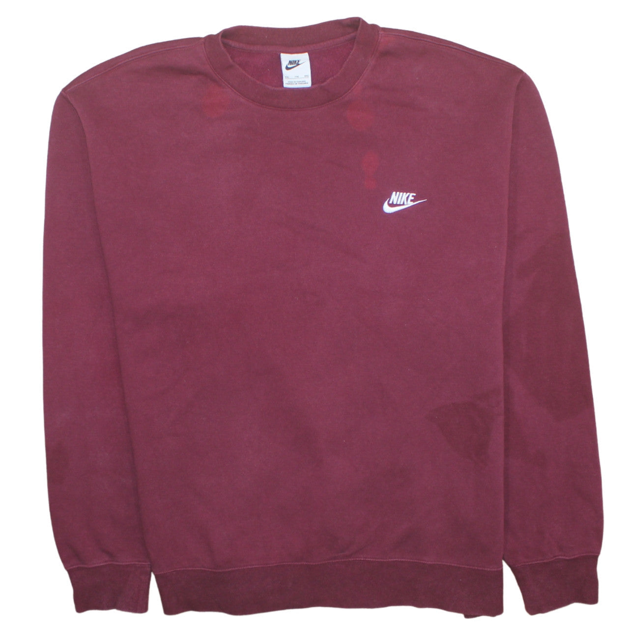 Mens UK Size 2XL Nike Red Pullover Sweatshirt