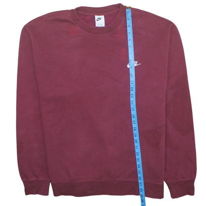 Mens UK Size 2XL Nike Red Pullover Sweatshirt
