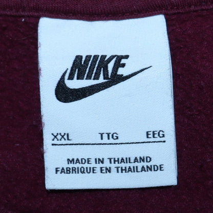 Mens UK Size 2XL Nike Red Pullover Sweatshirt