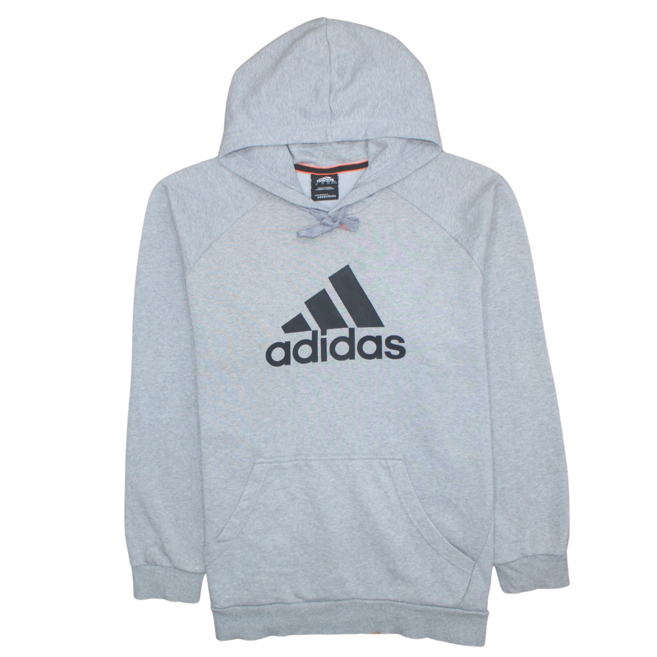 Mens UK Size L adidas Grey Pullover Hoodie