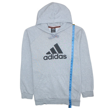 Mens UK Size L adidas Grey Pullover Hoodie