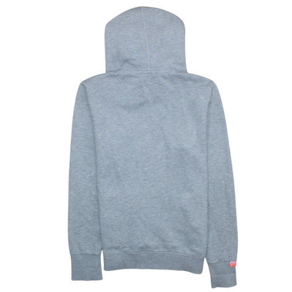 Womens UK Size L Superdry Grey Pullover Hoodie