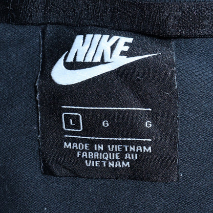 Nike Men's Black Cotton Short Sleeve Polo Shirt Size L
