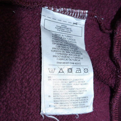 Womens UK Size 10 Adidas Red Pullover Sweatshirt