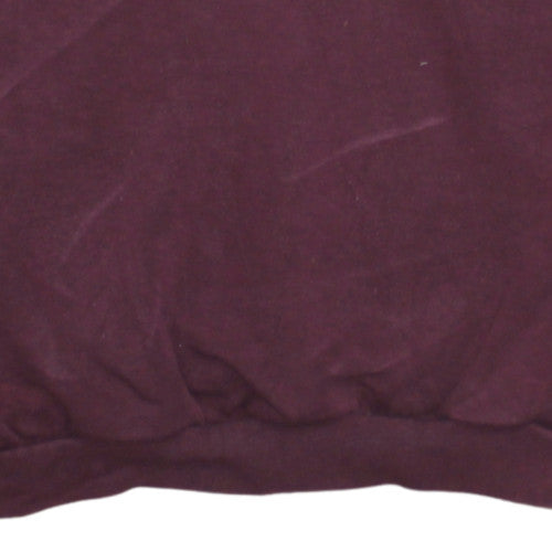 Womens UK Size 10 Adidas Red Pullover Sweatshirt