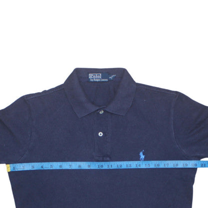 Ralph Lauren Men's Blue Cotton Polo Shirt Size S Regular Fit