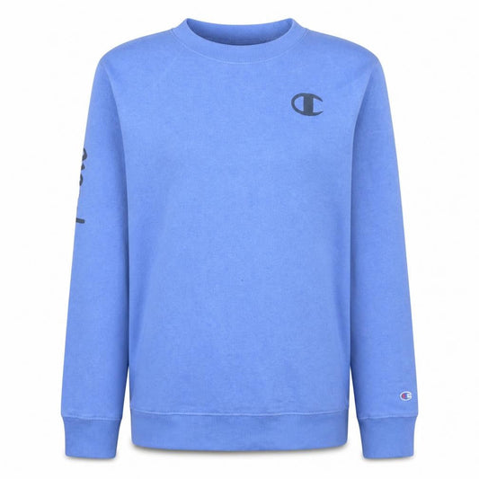 Womens UK Size L Champion Blue Pullover Sweatshirt