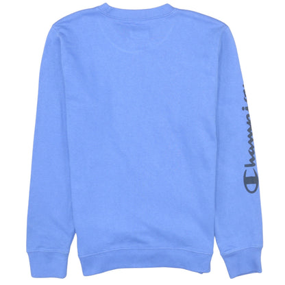 Womens UK Size L Champion Blue Pullover Sweatshirt