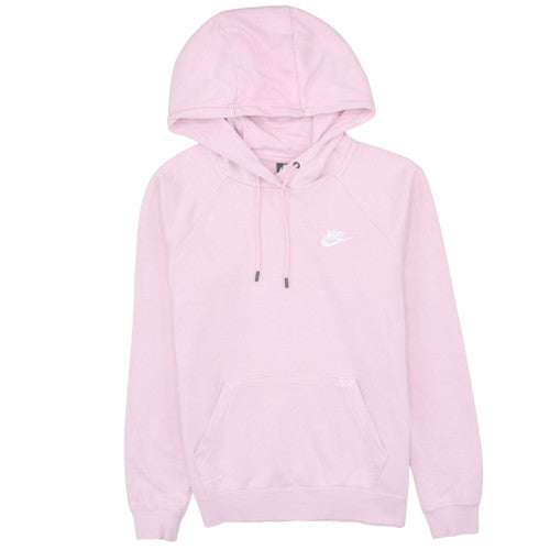 Womens UK Size S Nike Pink Pullover Hoodie