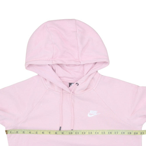 Womens UK Size S Nike Pink Pullover Hoodie
