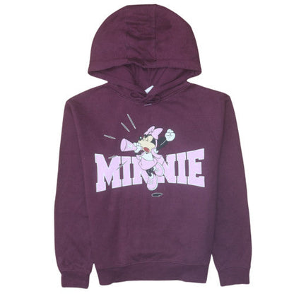 Womens UK Size XS Disney Purple Pullover Hoodie