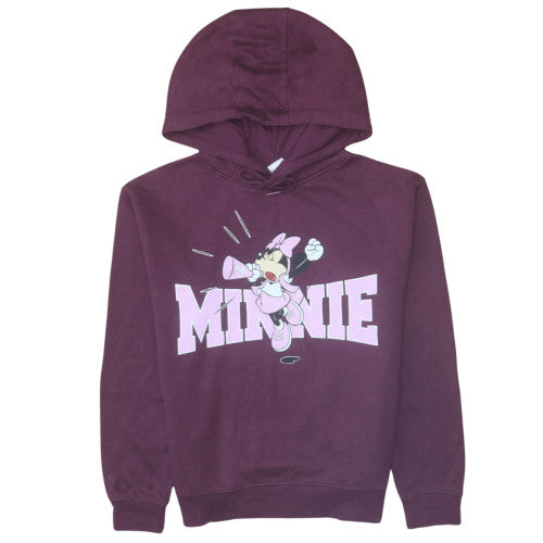 Womens UK Size XS Disney Purple Pullover Hoodie