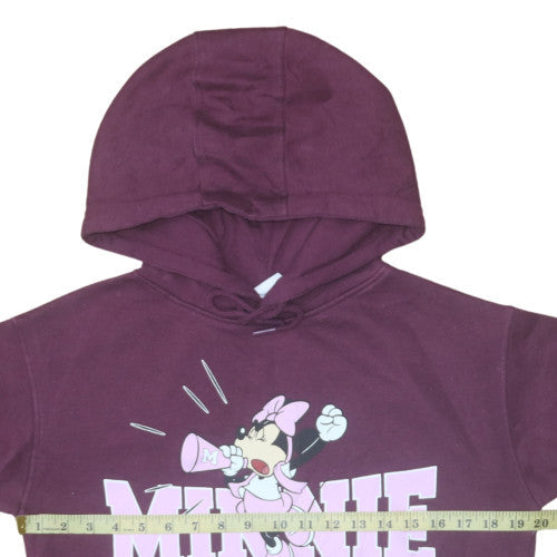 Womens UK Size XS Disney Purple Pullover Hoodie