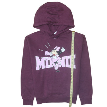 Womens UK Size XS Disney Purple Pullover Hoodie