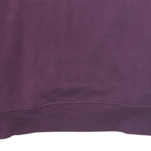 Womens UK Size XS Disney Purple Pullover Hoodie