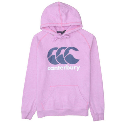 Womens UK Size 14 Canterbury Pink Pullover Hoodie