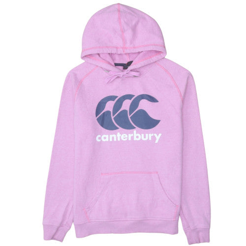 Womens UK Size 14 Canterbury Pink Pullover Hoodie