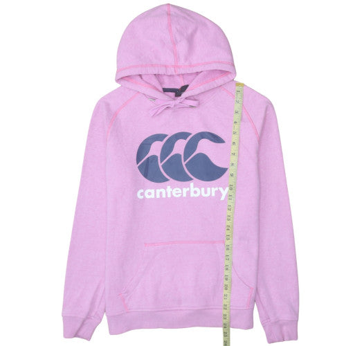 Womens UK Size 14 Canterbury Pink Pullover Hoodie