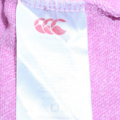Womens UK Size 14 Canterbury Pink Pullover Hoodie