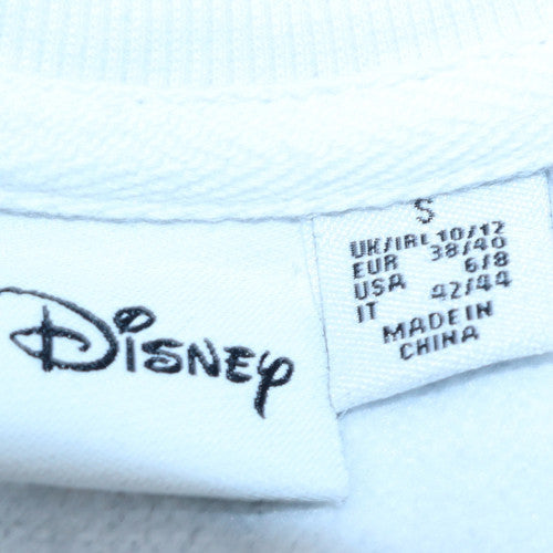 Womens UK Size 10/12 Primark White Pullover Sweatshirt