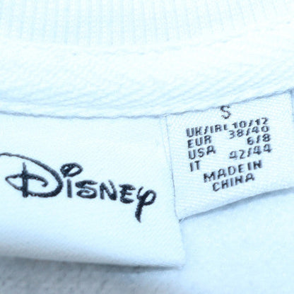 Womens UK Size 10/12 Primark White Pullover Sweatshirt
