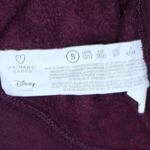 Womens UK Size 10/12 Primark Purple Pullover Hoodie