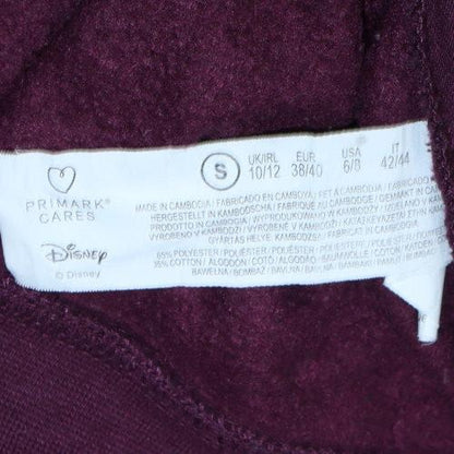 Womens UK Size 10/12 Primark Purple Pullover Hoodie