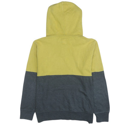 GAP Kids Boys Yellow & Grey Pullover Hoodie XXL Cotton Blend Sweatshirt