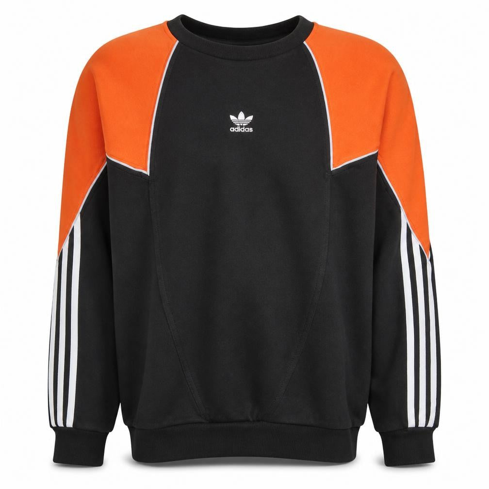 Mens UK Size M adidas Black Pullover Sweatshirt