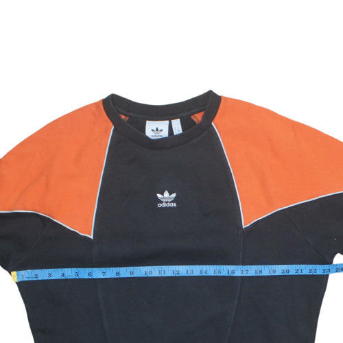 Mens UK Size M adidas Black Pullover Sweatshirt