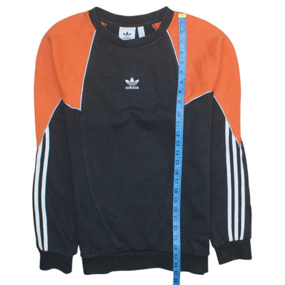 Mens UK Size M adidas Black Pullover Sweatshirt