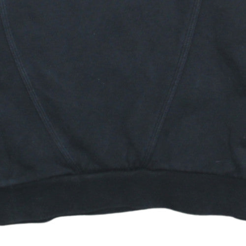 Mens UK Size M adidas Black Pullover Sweatshirt