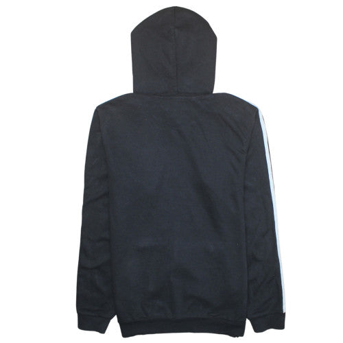 Mens UK Size M Adidas Black Pullover Hoodie