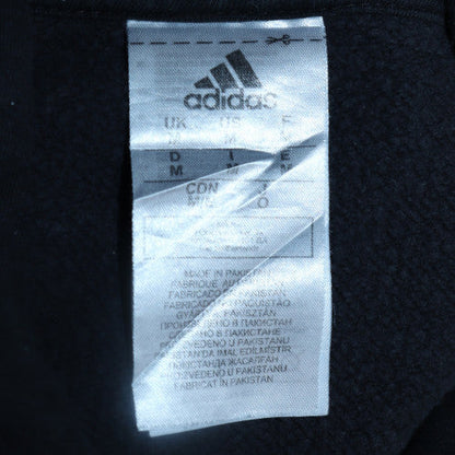 Mens UK Size M Adidas Black Pullover Hoodie