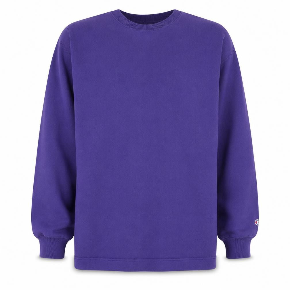 Mens UK Size M Champion Purple Pullover Sweatshirt