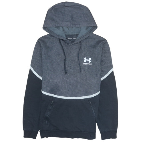 Mens UK Size M Under Armour Grey Pullover Hoodie