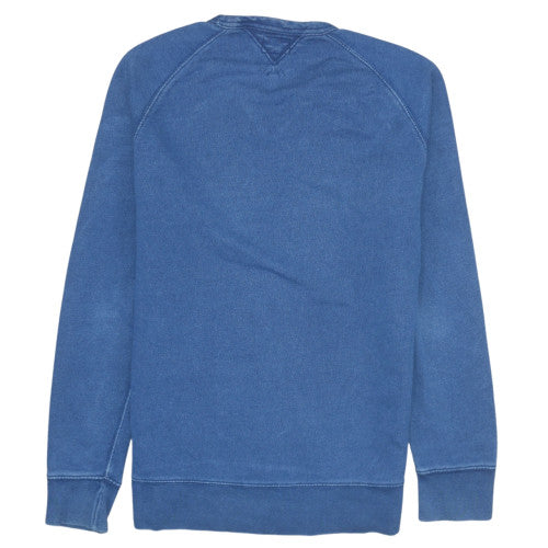 Mens UK Size S Levi's Blue Pullover Sweatshirt