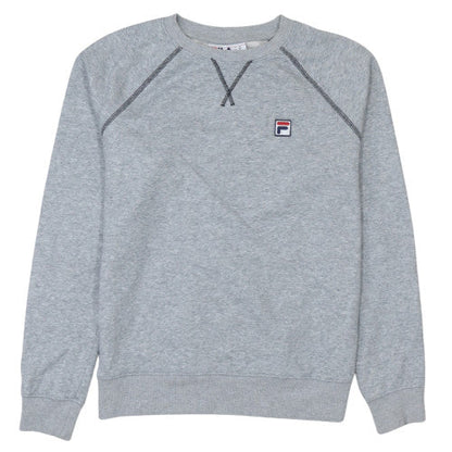 Mens UK Size M Fila Grey Pullover Sweatshirt