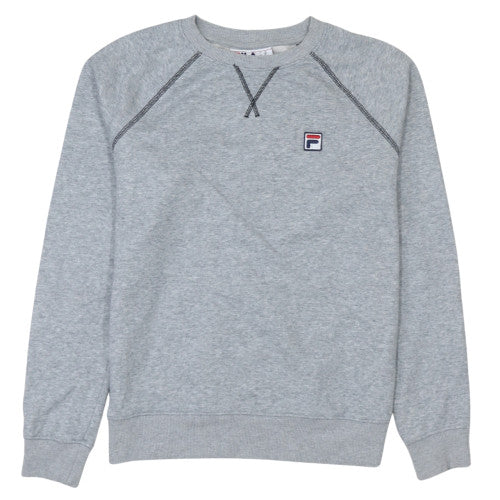 Mens UK Size M Fila Grey Pullover Sweatshirt