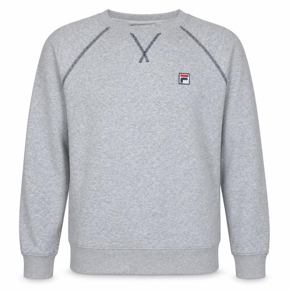 Mens UK Size M Fila Grey Pullover Sweatshirt