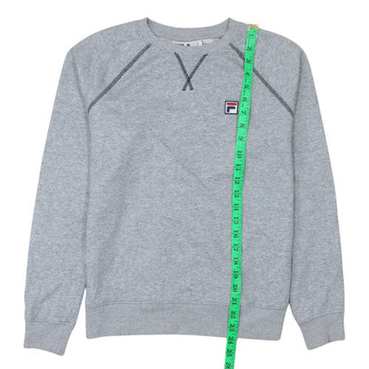 Mens UK Size M Fila Grey Pullover Sweatshirt