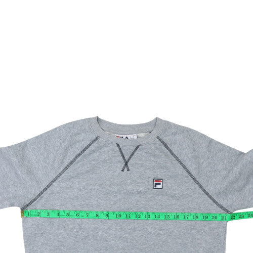 Mens UK Size M Fila Grey Pullover Sweatshirt