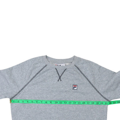 Mens UK Size M Fila Grey Pullover Sweatshirt