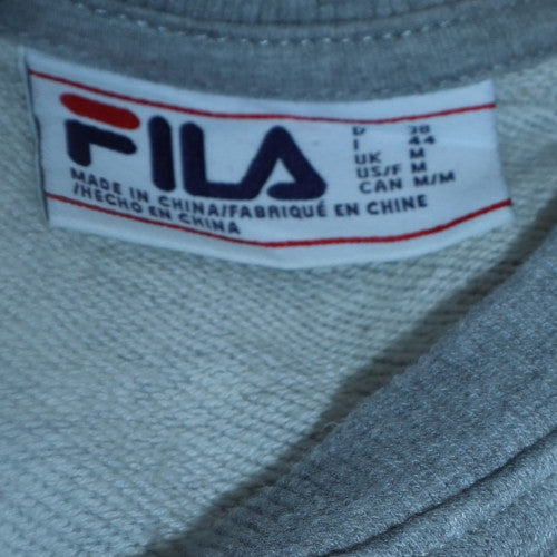 Mens UK Size M Fila Grey Pullover Sweatshirt