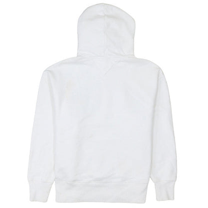 Mens UK Size S Tommy Jeans White Pullover Hoodie