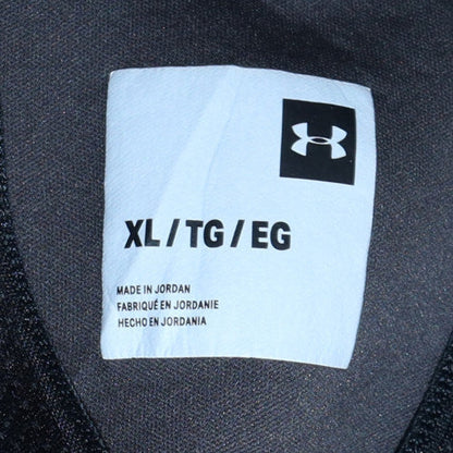 Mens UK Size XL Under Armour Black Full Zip Hoodie