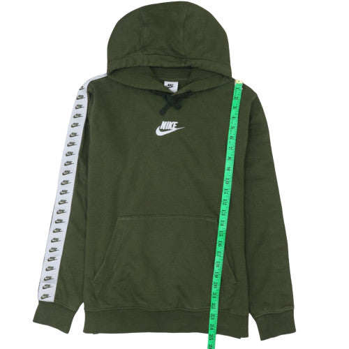 Mens UK Size S Nike Green Pullover Hoodie